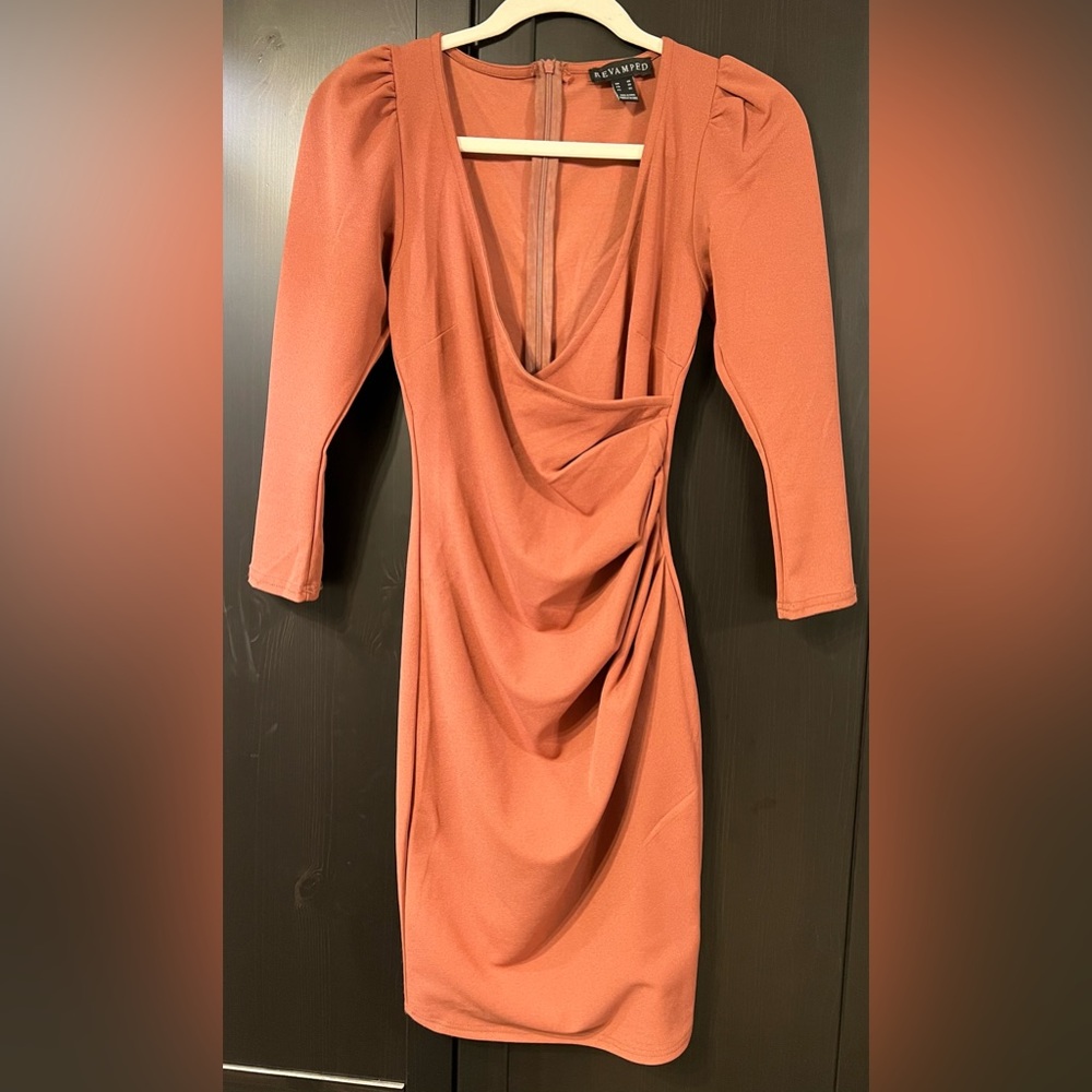 Revamped Rust Dress